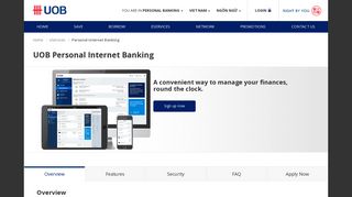 UOB : Personal Internet Banking