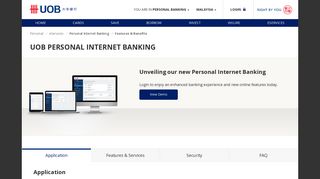 UOB Personal Internet Banking | UOB Malaysia
