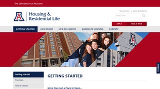 Getting Started | Housing & Residential Life