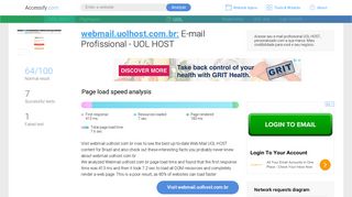 Access webmail.uolhost.com.br. E-mail Profissional - UOL HOST