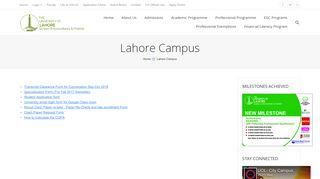 UOLCC | Lahore Campus