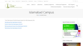 UOLCC | Islamabad Campus