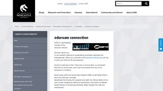 eduroam connection / Computers / Information Technology (IT ...