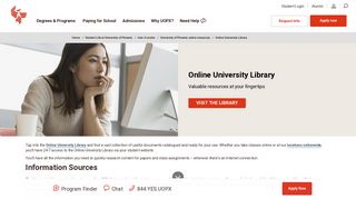 Online University Library - University of Phoenix