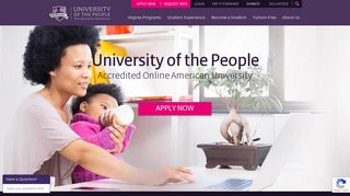 University of the People Accredited Online American University ...