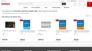 university of phoenix student login - Staples