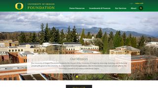 University of Oregon Foundation - Community Home
