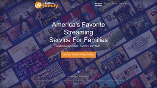 UP Faith & Family - America's Favorite Streaming Service for Families