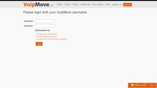 VoipMove | Buy Credit