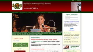 UPOU - Student Portal - UPOU - Office of the University Registrar