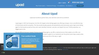 Upad - About Upad Online Letting Agents