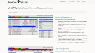 UPAMS Unified Property Access & Management System - Guardian ...