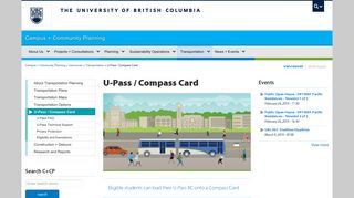 U-Pass / Compass Card | planning.ubc.ca