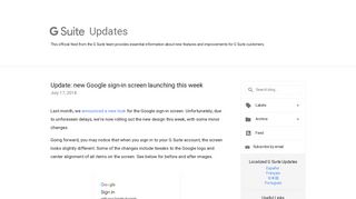 G Suite Updates Blog: Update: new Google sign-in screen launching ...