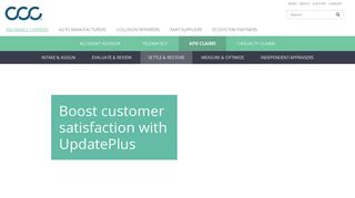 UpdatePlus Repair Status: A better way to update your customers - CCC