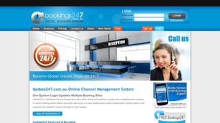 Update247 Channel Manager | Bookings247 Booking System