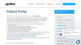 Patient Portal | Updox