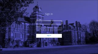 Sign In - myUPEI Student Application