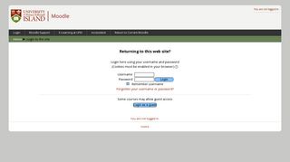 old-old-moodle.upei.ca: Login to the site