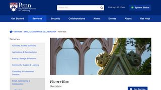 Penn+Box | UPenn ISC - University of Pennsylvania