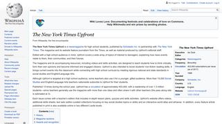 The New York Times Upfront - Wikipedia