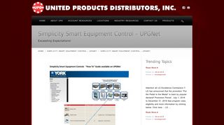 Simplicity Smart Equipment Control – UPGNet