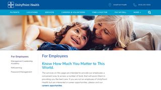 UnityPoint Health | For Employees