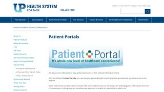 Patient Portal - Portage Health