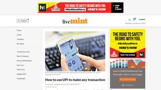 How to use UPI to make any transaction - Livemint