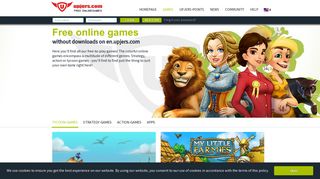 Play games for free on en.upjers.com