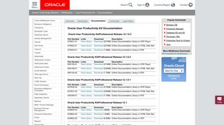 Oracle User Productivity Kit