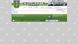 Homepage - Upland High School - School Loop