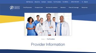 Joining Prospect Medical Group as a Healthcare Provider