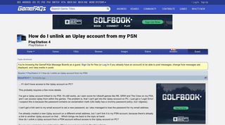 How do I unlink an Uplay account from my PSN - PlayStation 4 ...