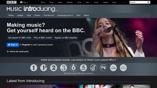 Upload Your Music Here - BBC Music Introducing