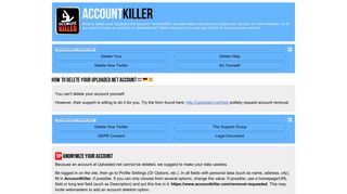 Delete your Uploaded.net account | accountkiller.com