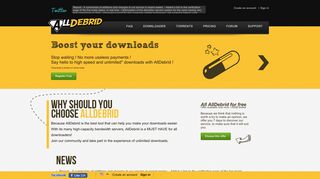 AllDebrid: High quality unrestrained downloader, universal access ...