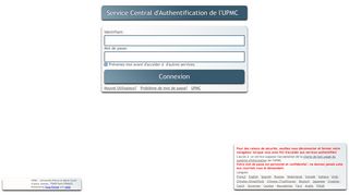 UPMC Webmail - Sorbonne Université