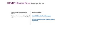 UPMC Health Plan Employer Portal