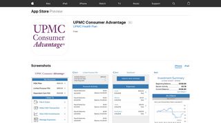 UPMC Consumer Advantage on the App Store - iTunes - Apple