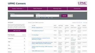 Search - UPMC - Careers