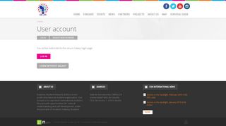 User account | ESN UPO