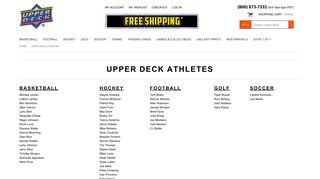 Upper Deck Athletes - Upper Deck Store