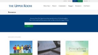 Resources - The Upper Room
