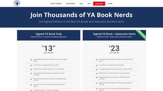 Join Uppercase Now | Uppercase Box | Young Adult Monthly Book ...