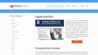 Uppercase Review – A Monthly Young Adult Subscription Box
