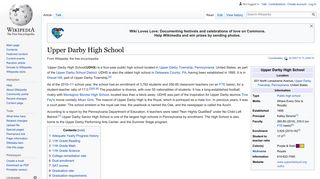 Upper Darby High School - Wikipedia