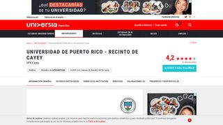 Universidad de Puerto Rico - Recinto de Cayey