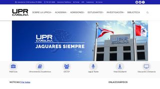 UPR Carolina: Universidad de Puerto Rico Carolina