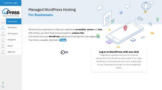 WordPress Hosting For Businesses | uPress